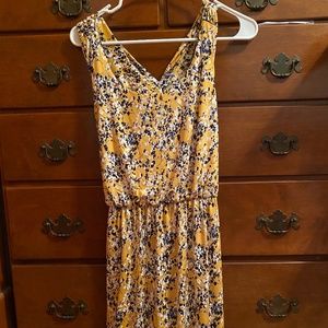 Floral knit dress